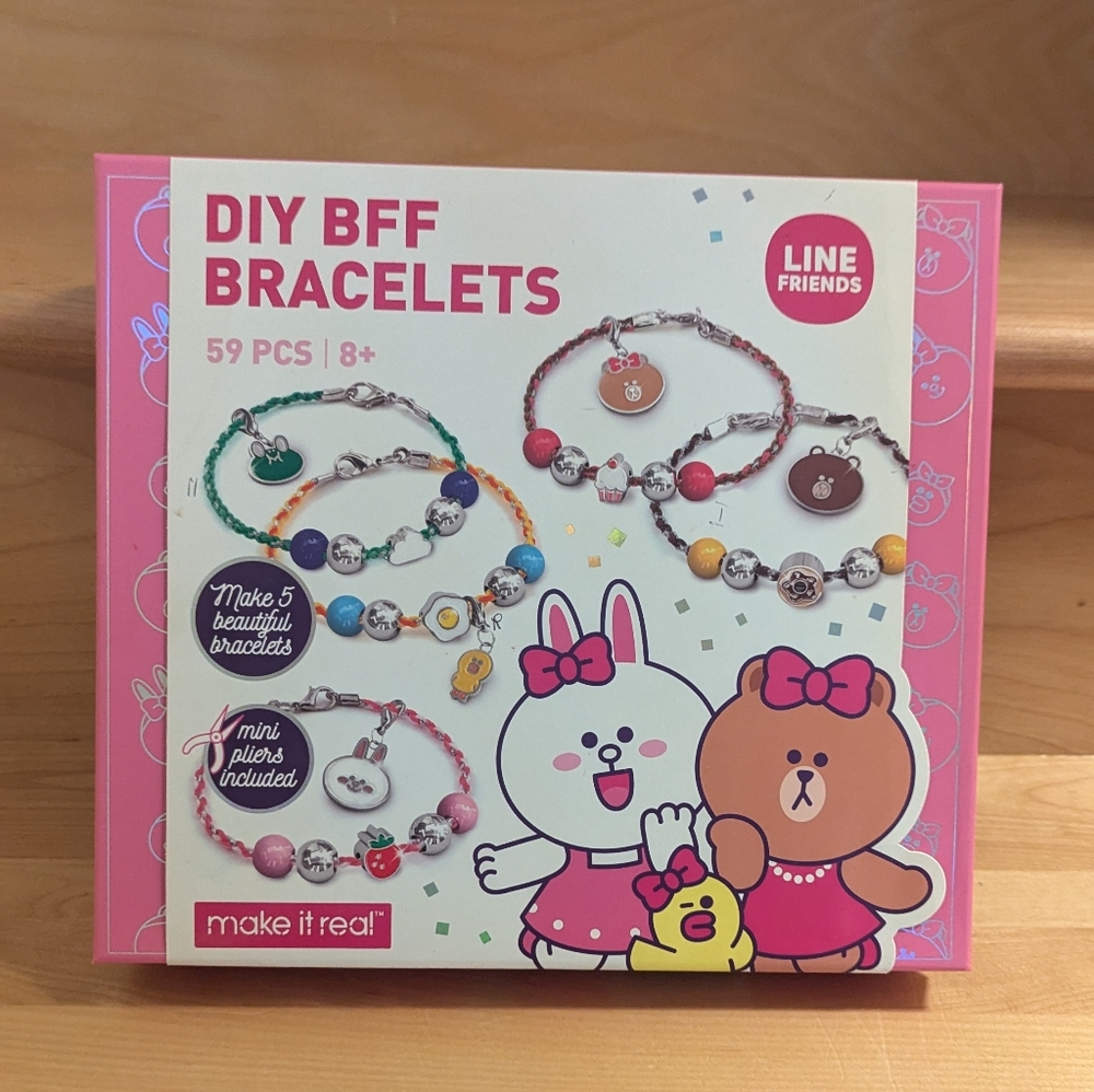 Line Friends DIY BFF Bracelets Kit